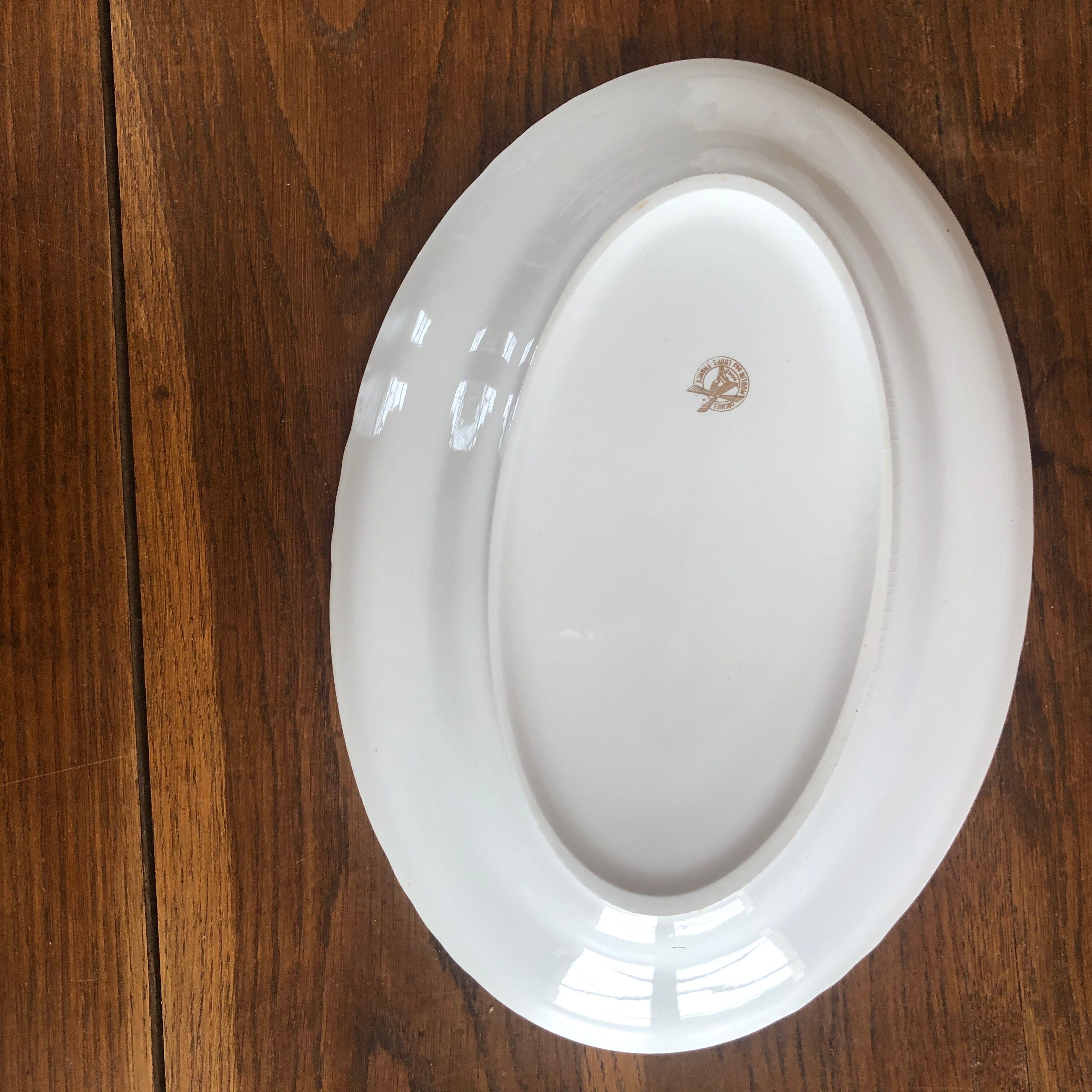 3 oval, round and hollow dishes Moulin des Loups