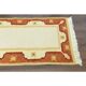1970s Vintage Turkish Oushak Handmade Wool Cotton Beige Runner Rug 73x289