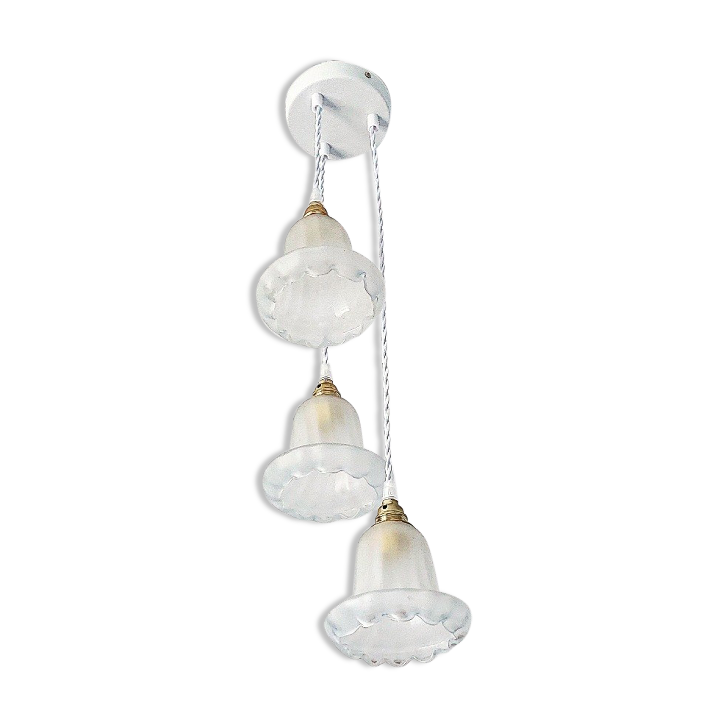 Vintage trio pendant lamp