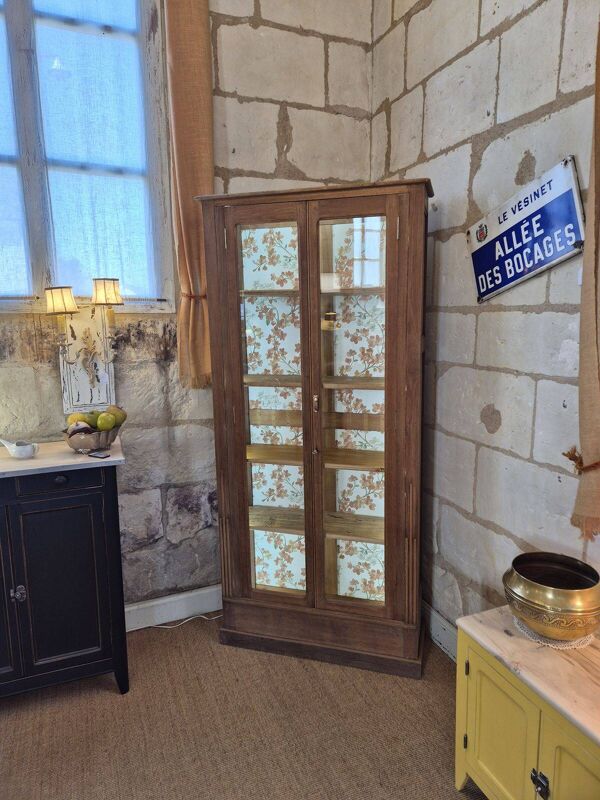 Bibliothèque ancienne art déco