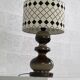 Lampe vintage en céramique