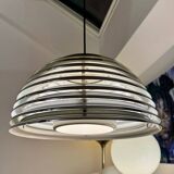 Kazuo Motozawa, Large Suspension "Saturn", Circa 1972, Metal Lamp