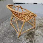 Rattan armchair