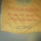 Bag burlap alsace potash - n ° 1