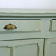 Buffet 2 doors green powder
