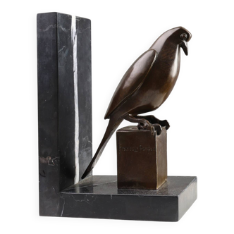 Bronze kestrel by François Pompon, France ca 1930