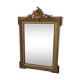 Miroir doré mouluré classique, années 50