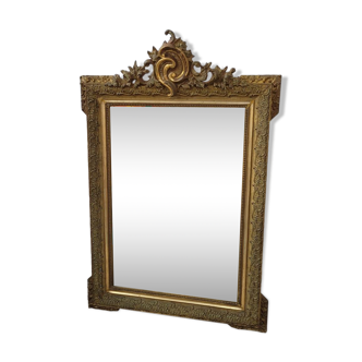 Cassic molded golden mirror, 50