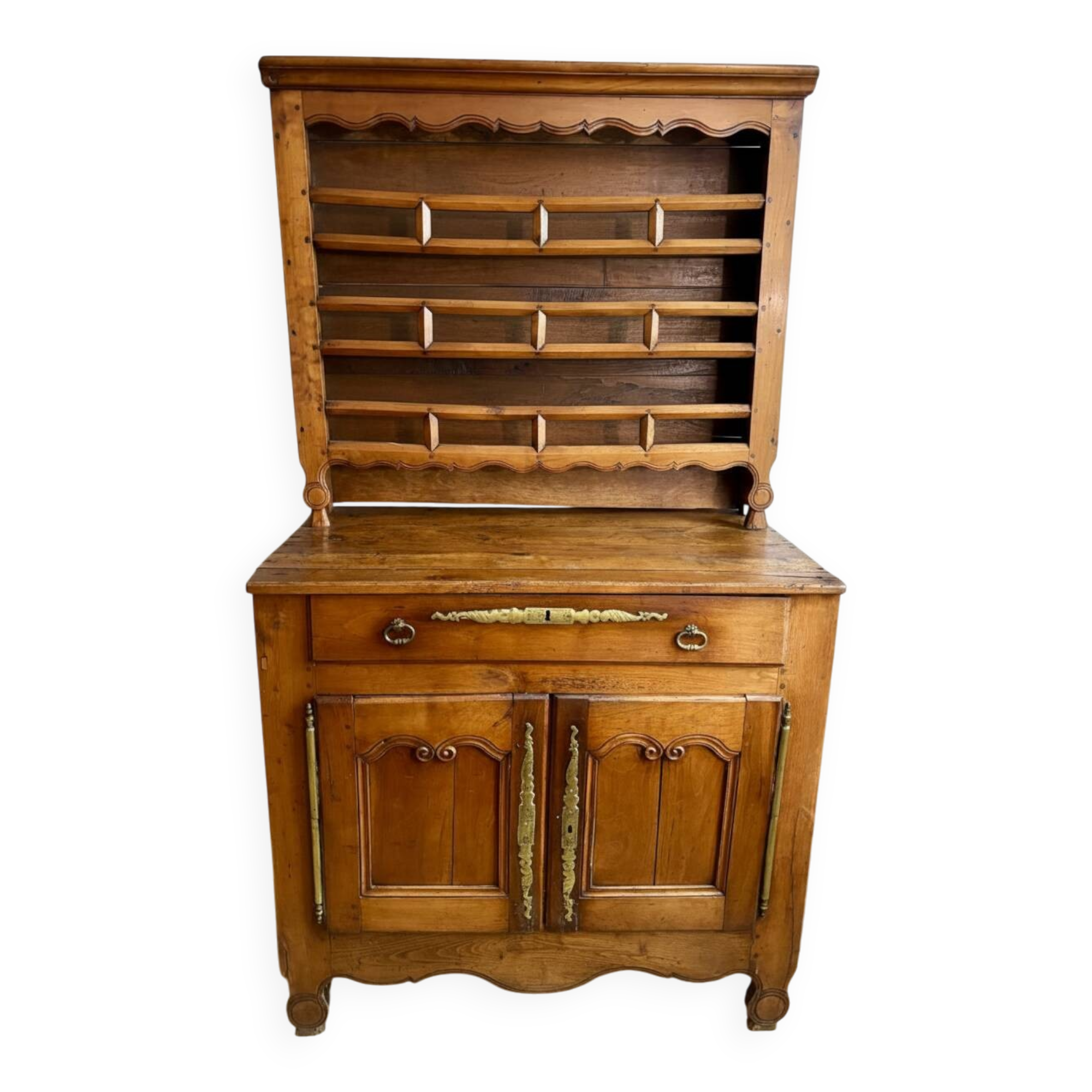 Breton china cabinet
