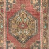 Vintage turkish oushak rug 150x87 cm carpet
