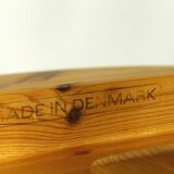 Table à manger extensible en pin massif des années 1980 par rubby, fabriquée au danemark