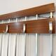 Scandinavian design wall coat rack - 1960s/70s