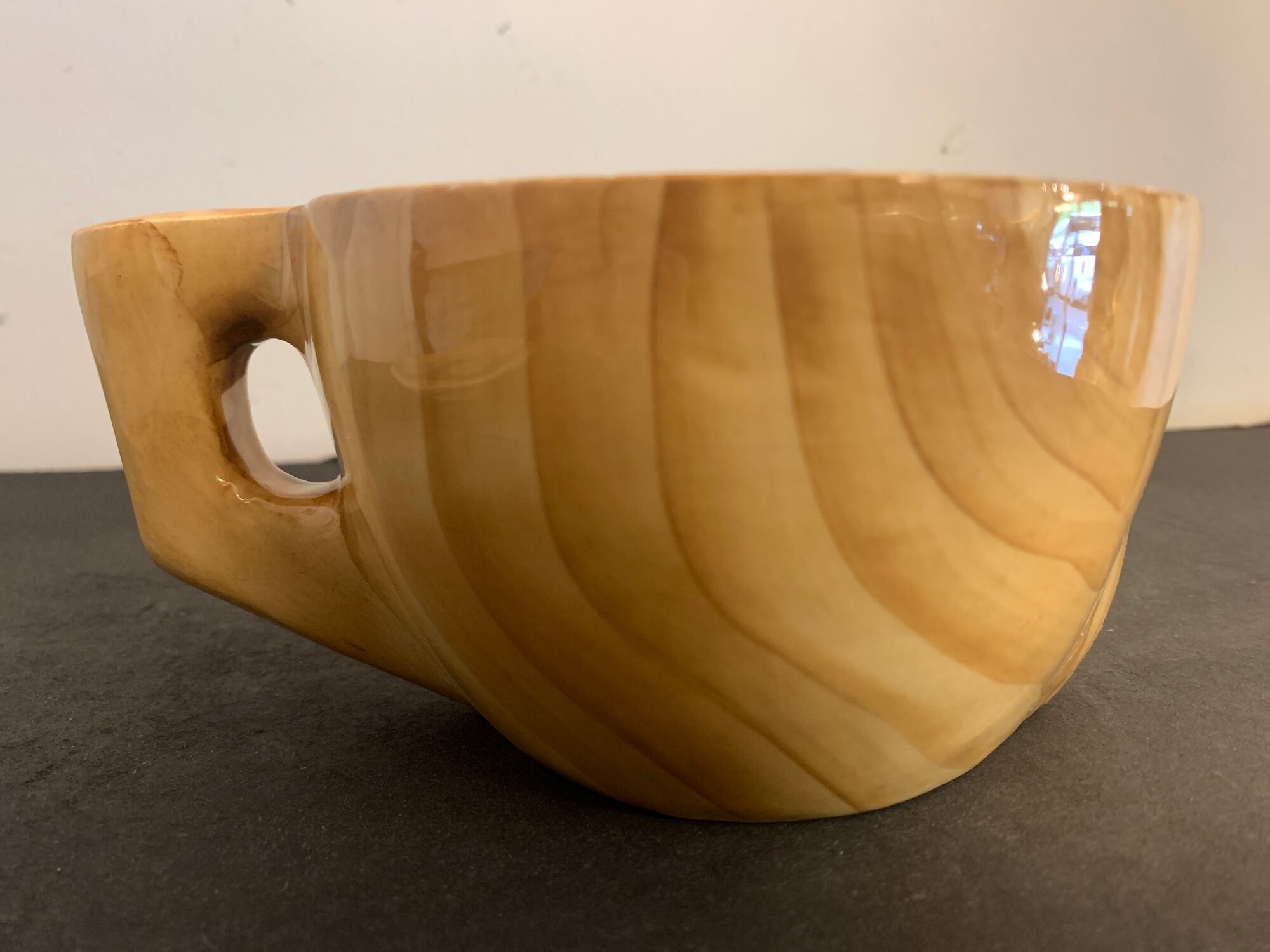 Cup and under cup in the taste of Grandjean Jourdan, height 8 cm