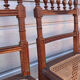 Set of 4 antique wooden and caned chairs – Henri II style