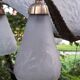 Muller brothers Luneville brass chandelier 1920/1930