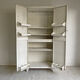 50's off-white industrial cabinet