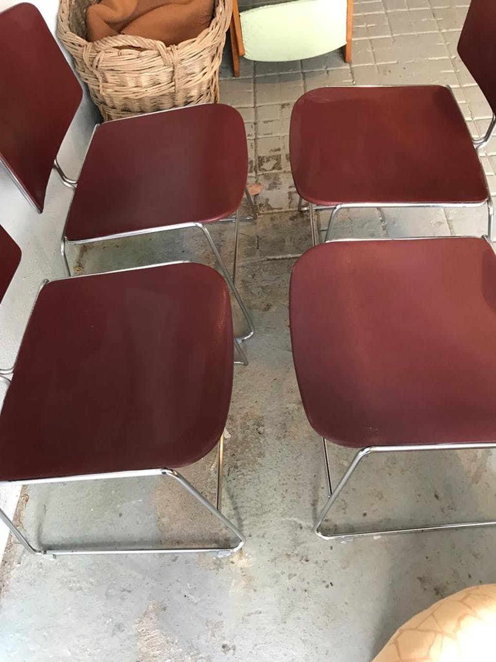 2 Max Stacker chairs
