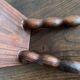 Tabouret, repose-pieds en bois