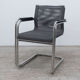 Chaise ICF Stick ATK 700 gris et chromé