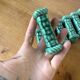Vallauris green ceramic knife holder