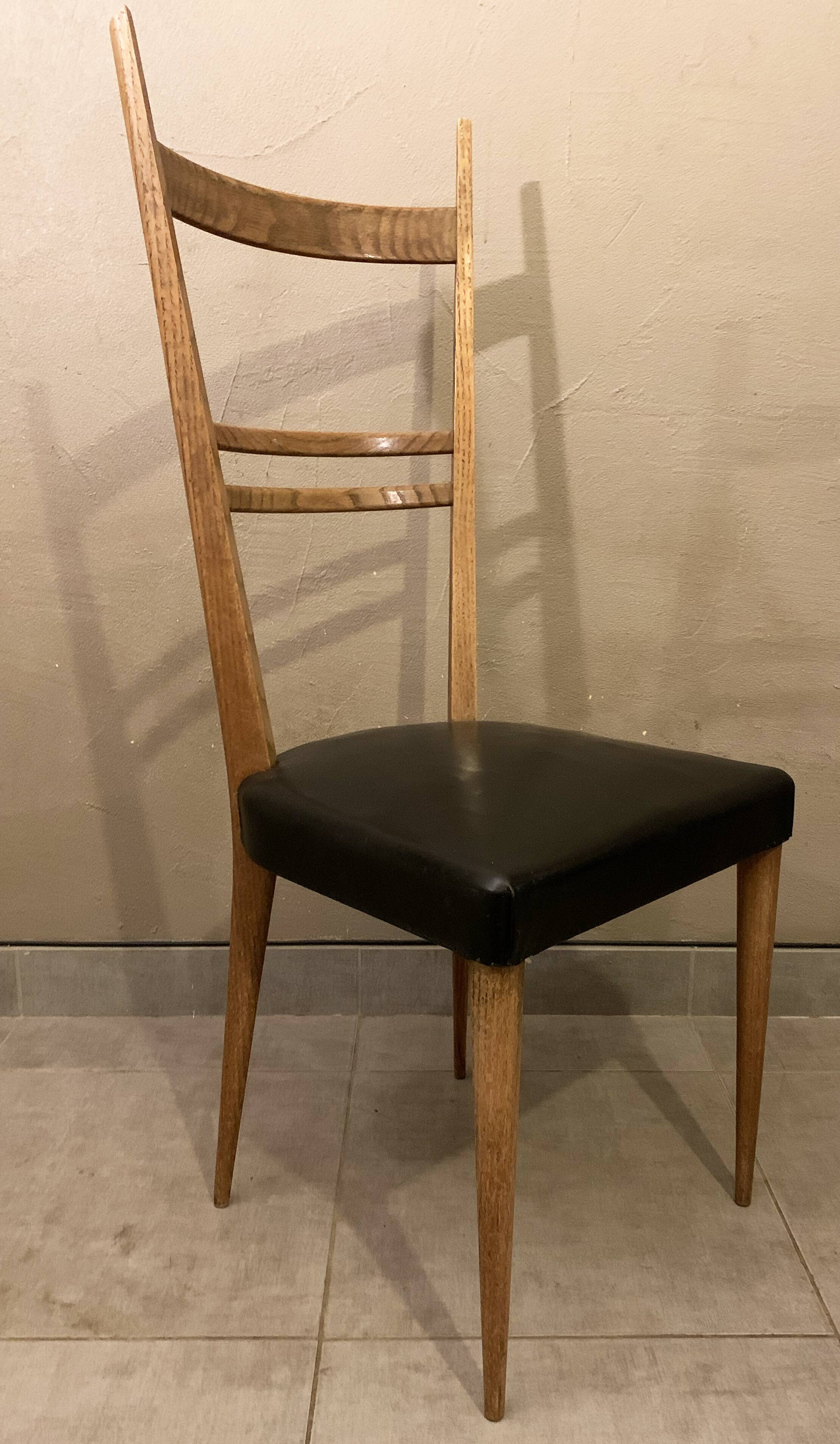 Pair of Italian chairs from the 1950s
