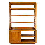 Pierre Chapo, Elm shelf furniture, 1960s