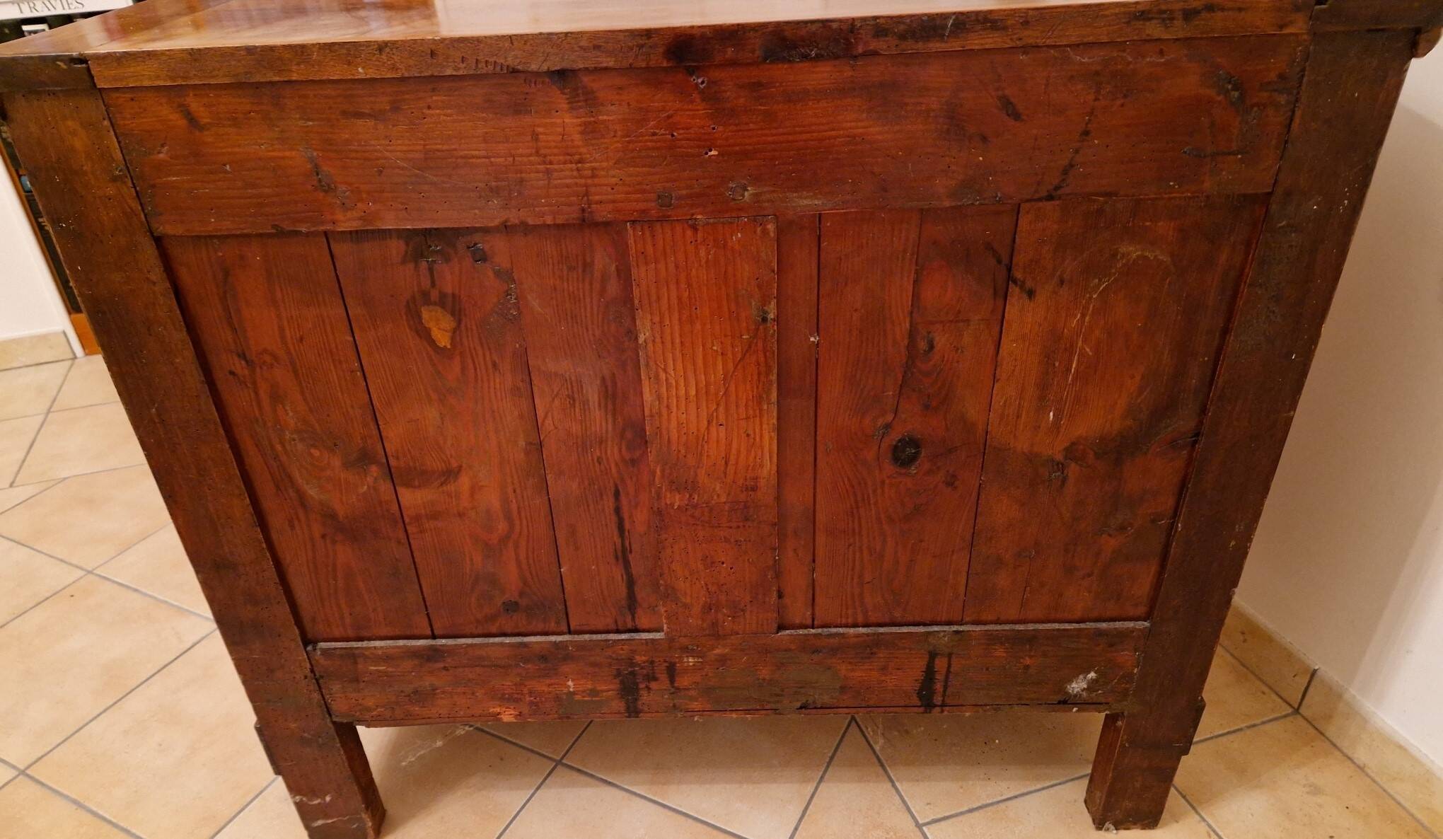 Antique walnut commode Provincial Empire period (circa 1800–1820)