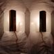 Wall light "Metalarte" glass 1970s