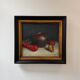 Tableau nature morte huile sur toile ancienne