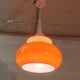 Orange vintage suspension - 1960s/70s