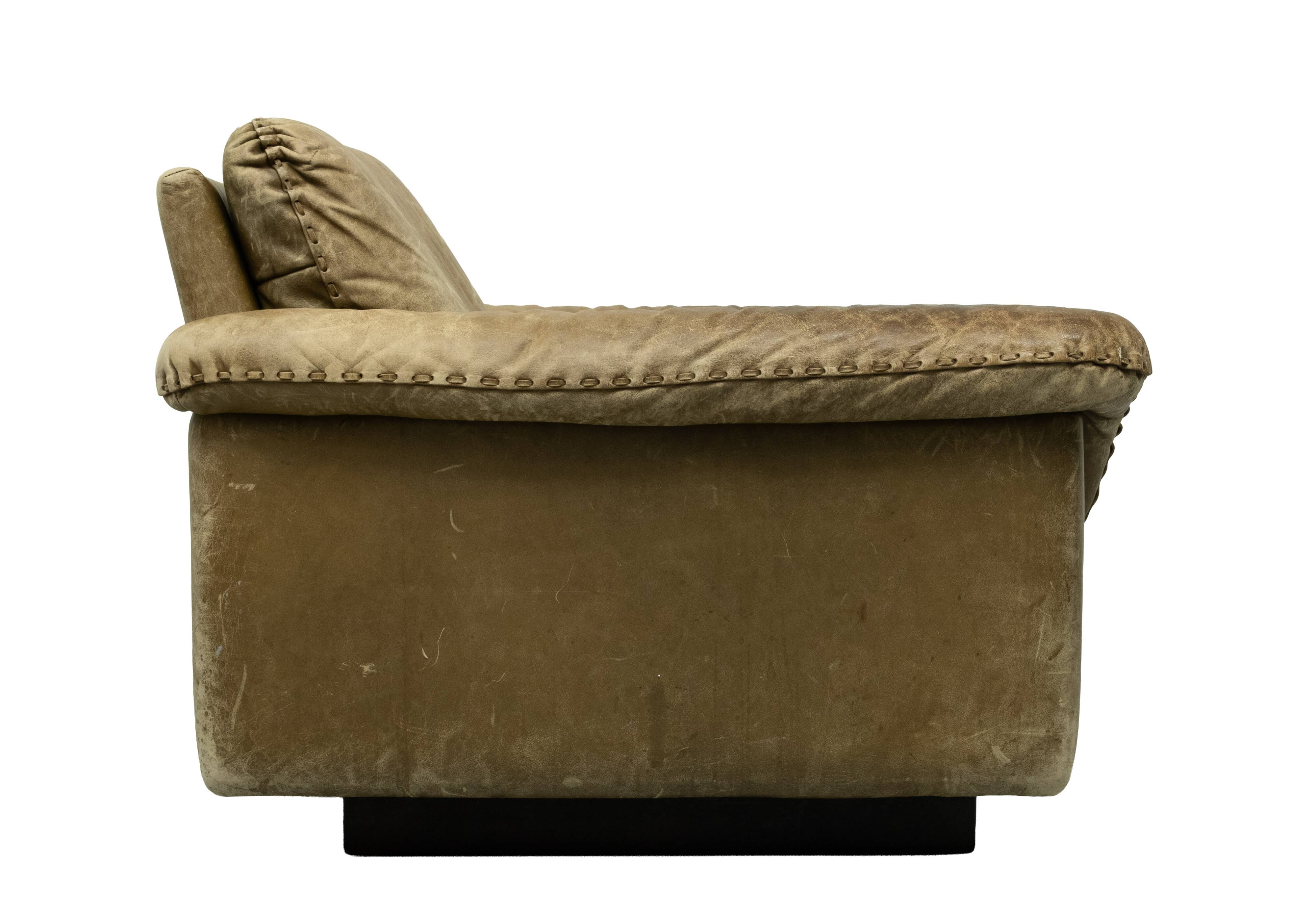 De Sede DS 31 Superb patinated Arm Chair 1970s