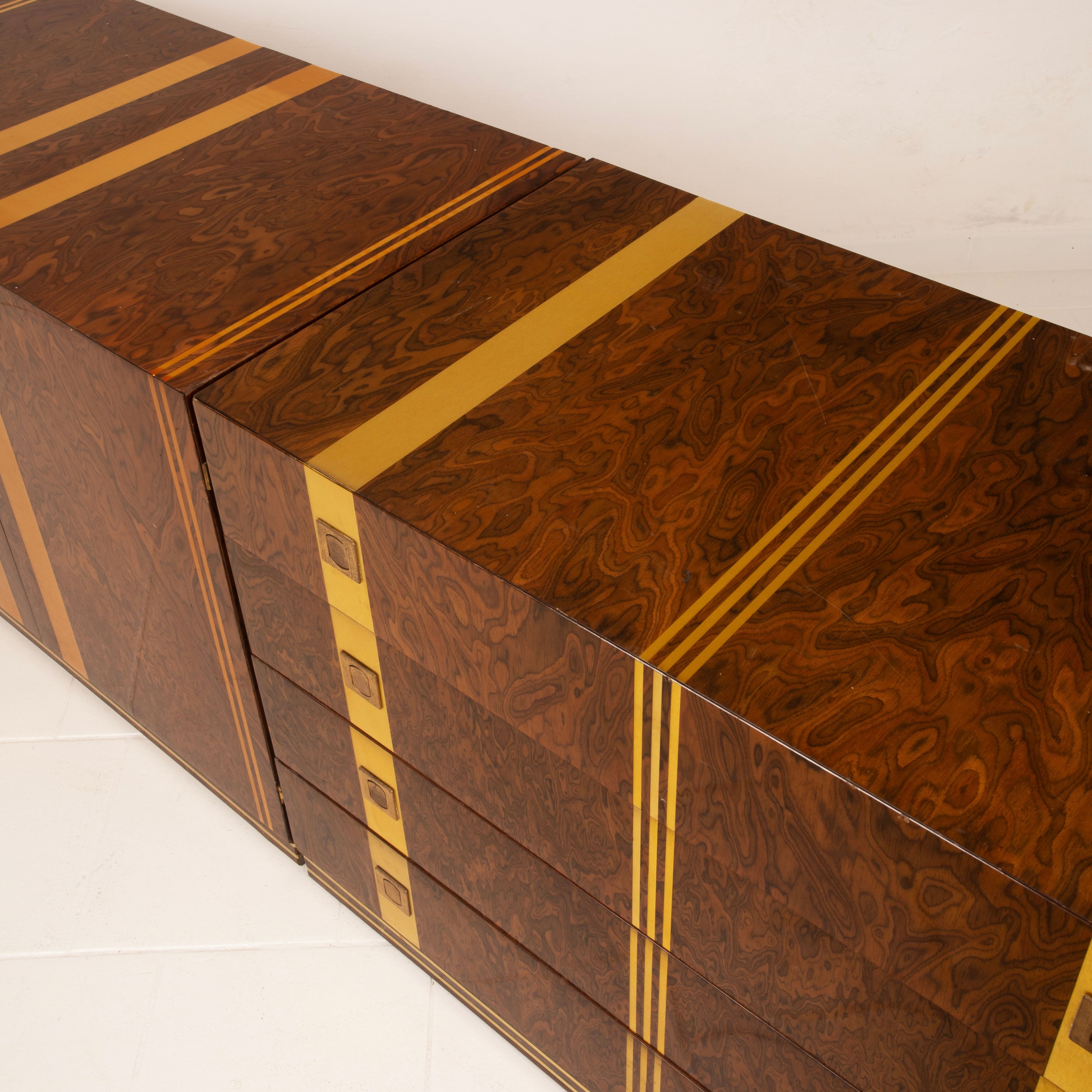 Cabinet and Chest of Drawers by Angelo Gaggioli for Gaggioli Roma, 1970s