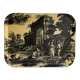 Fiberglass top canvas de Jouy style