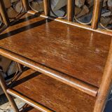 Rattan shelf bookcase