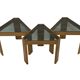 Vintage Set of 6 side tables nesting tables by Porada Arredi, 1970s