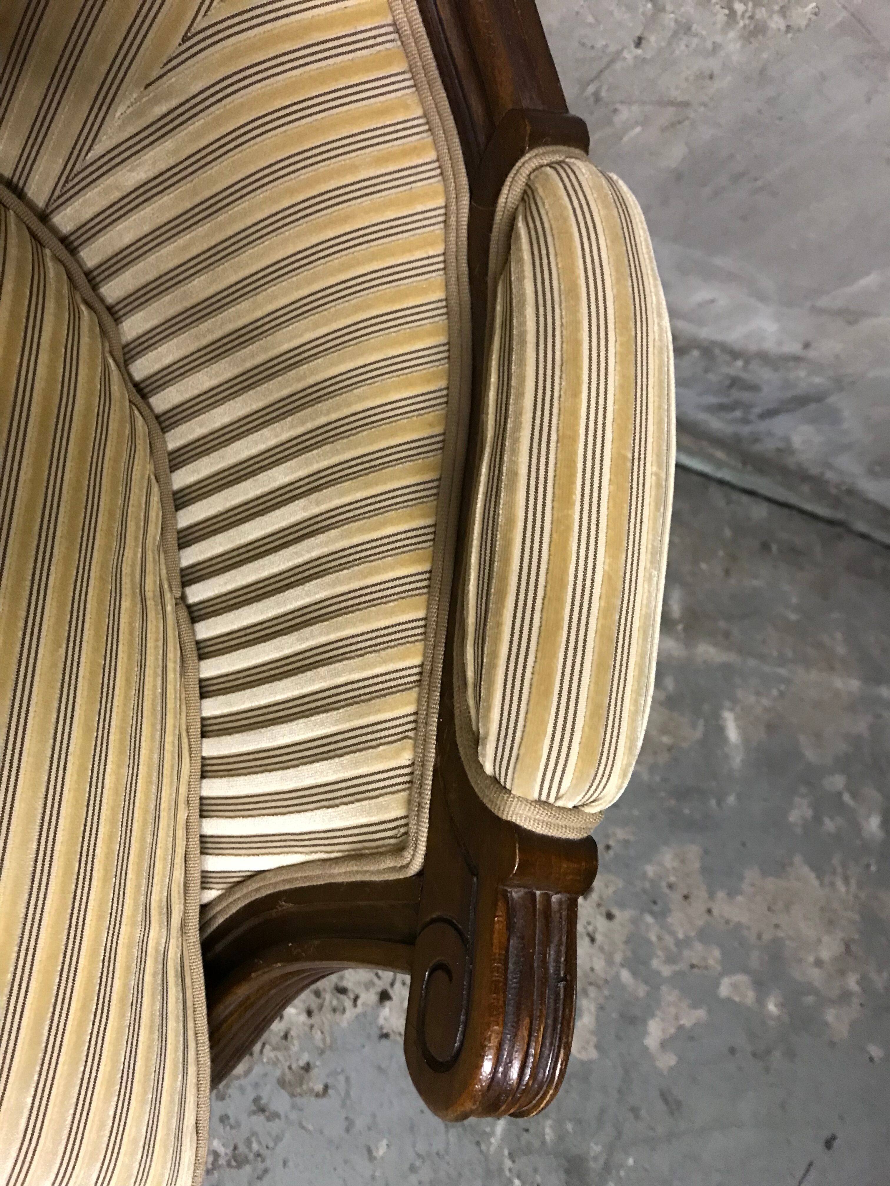 Sofa / seat Louis XVI Velvet