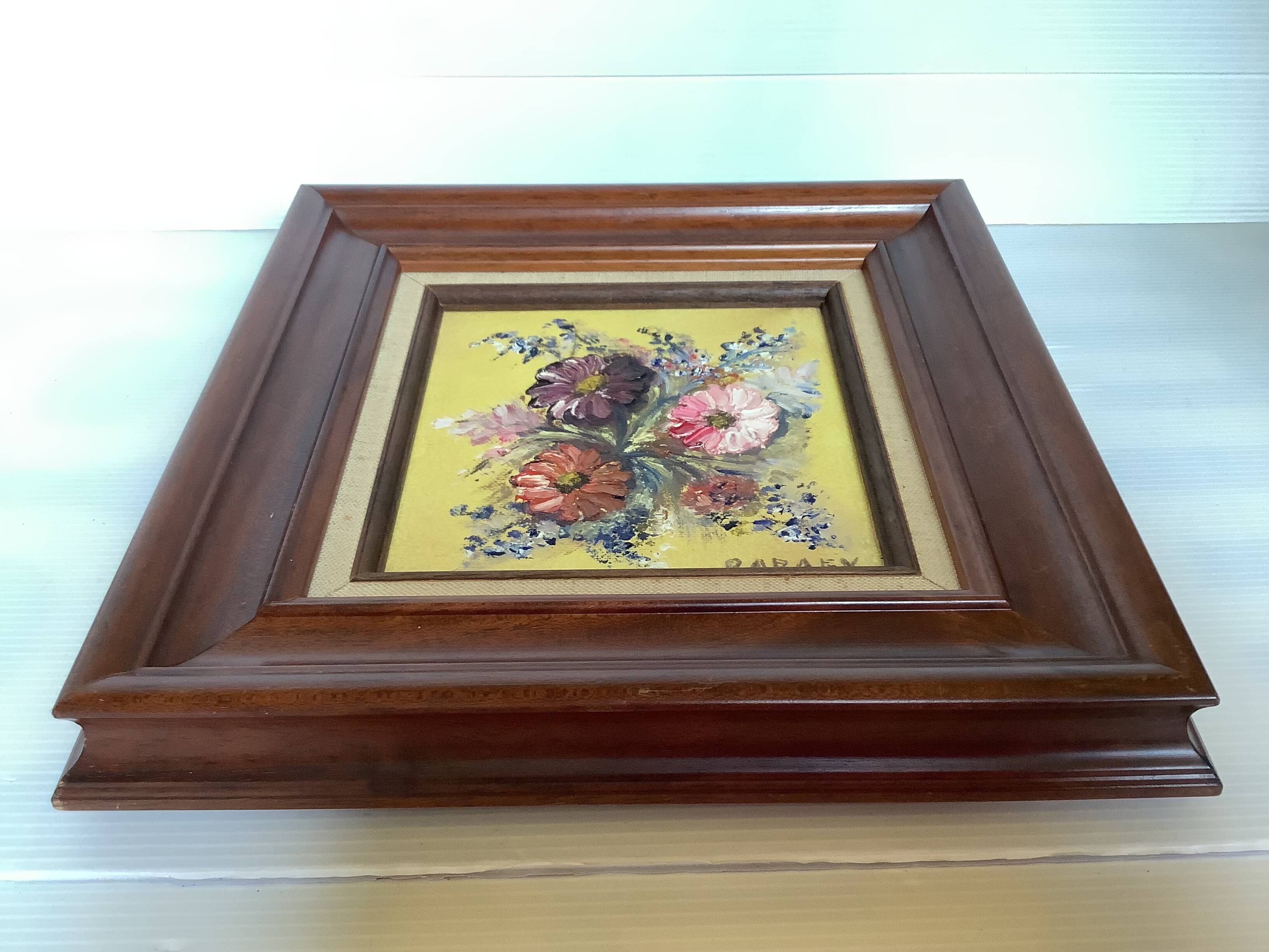 Rabaey bouquet of flowers oil painting on canvas