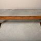 Antique, Primitive and Rustic Farm Benches in solid Oak, France 1920's