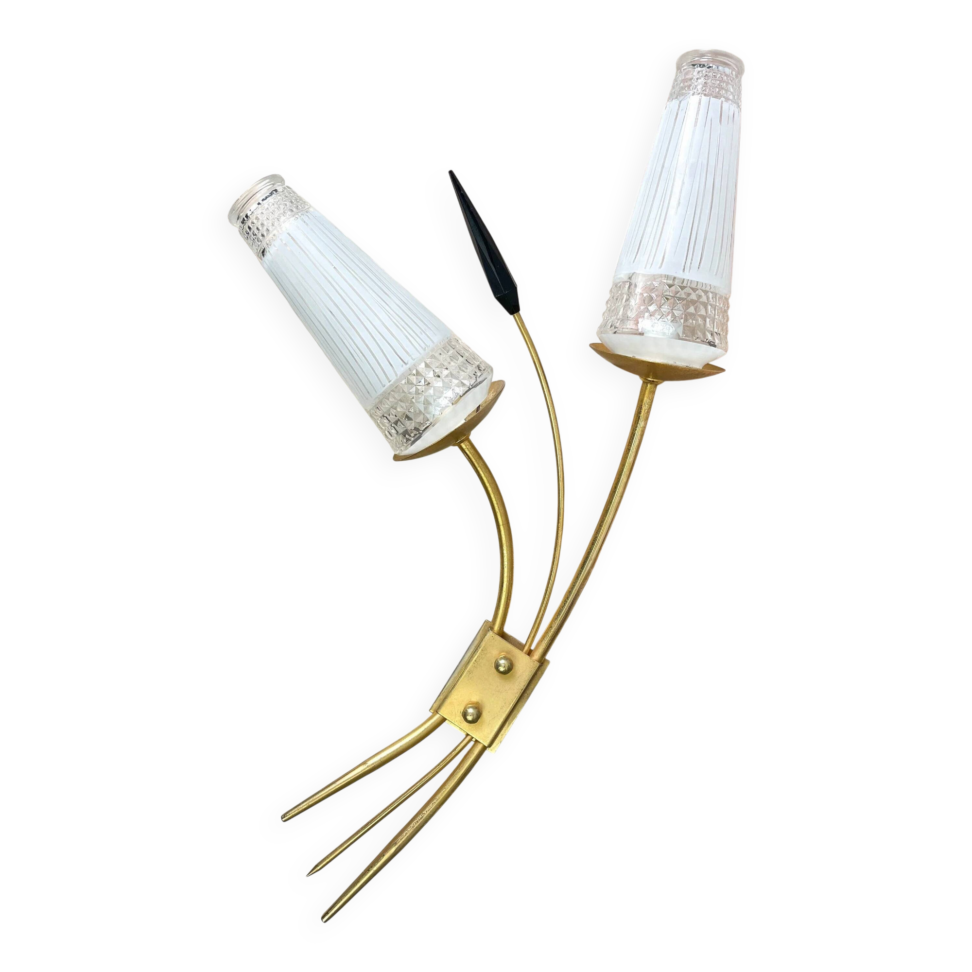 Wall lamp tulips, 1950