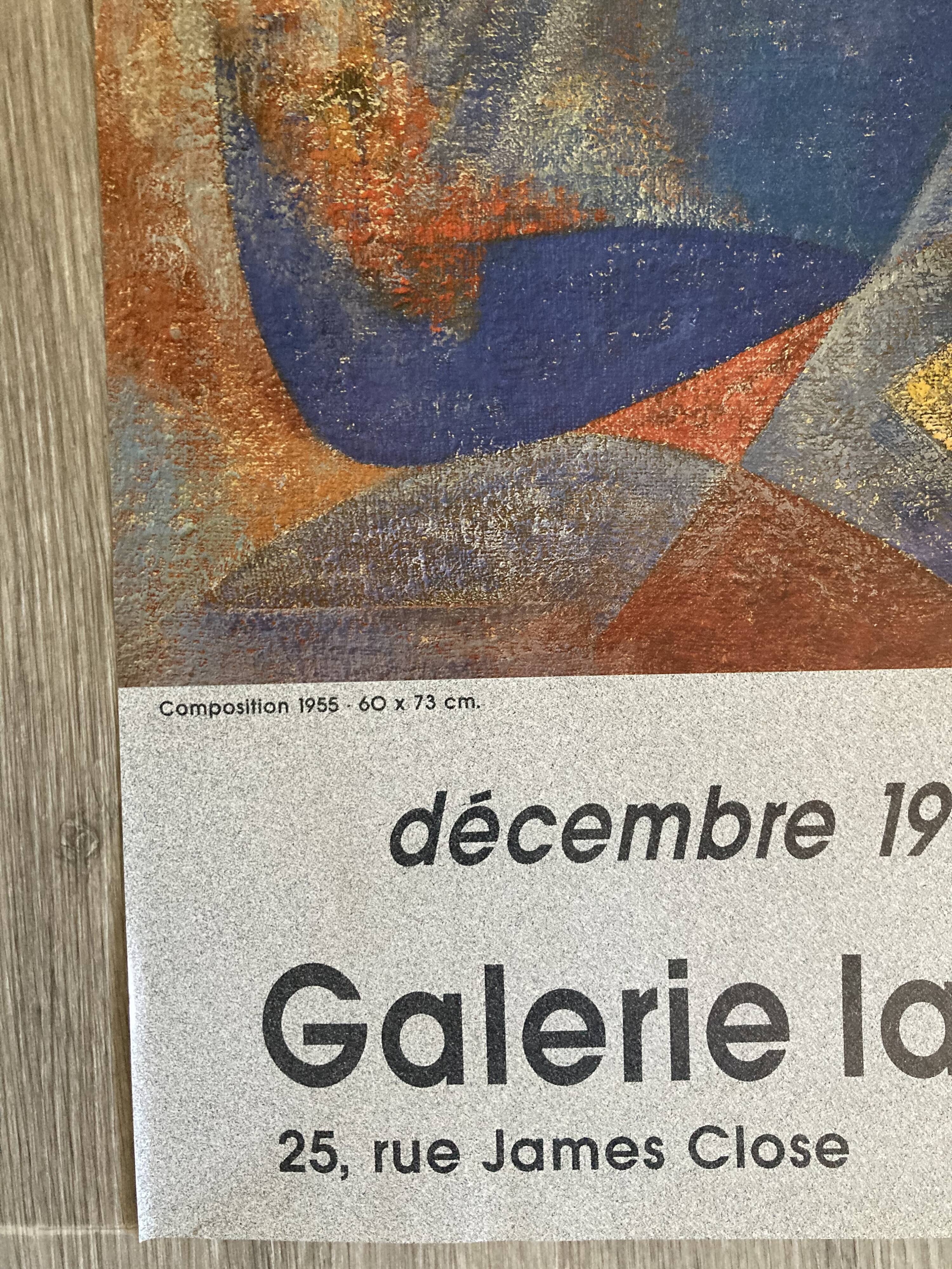 Poster by James Pichette for galerie la différence 1990/91