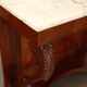 Console restoration in cherry wood Italy 19th century
