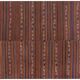 Vintage Turkish kilim, handwoven, 277x344 cm.