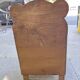 Art Deco bedside in oak and marble