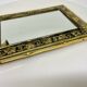 Vintage  Brass Wall mirrored Candle Sconce