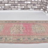 Handknotted Floral Oushak Runner sku 2441