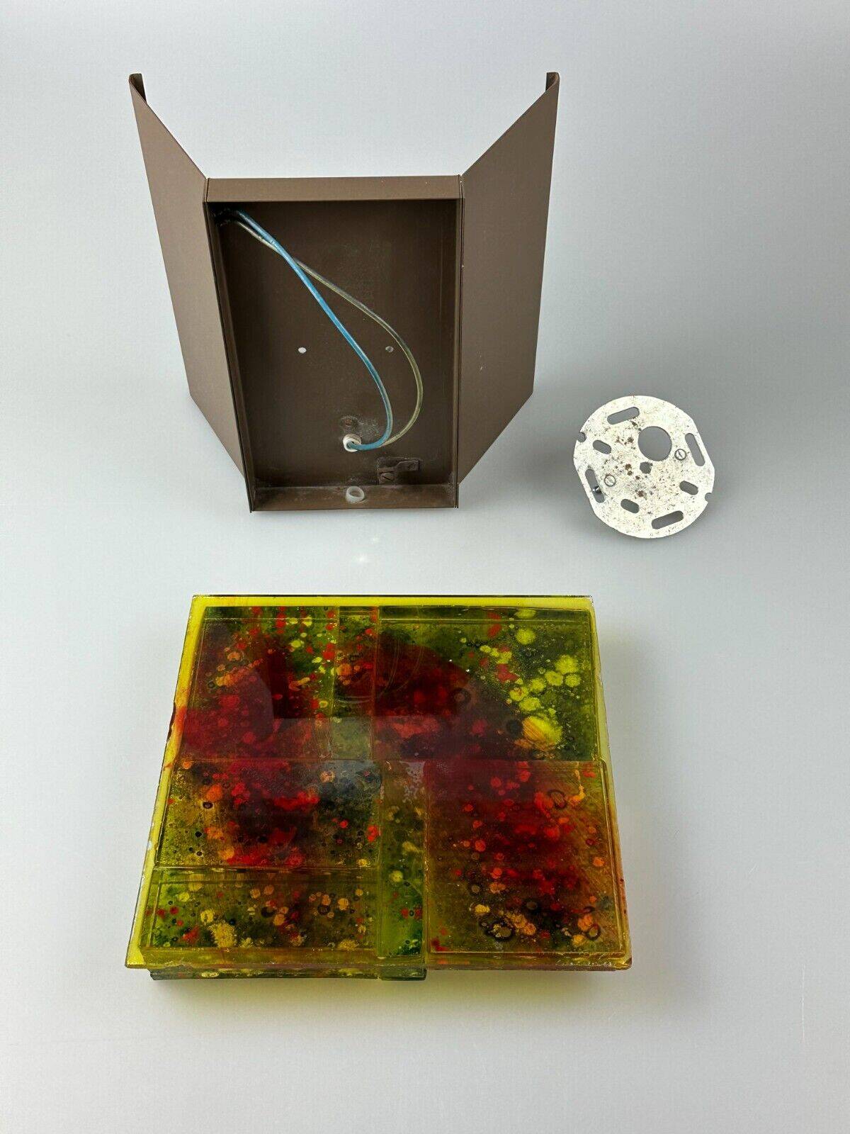 60s 70s wall lamp by Willem Van Oyen for Raak Amsterdam Made in Holland