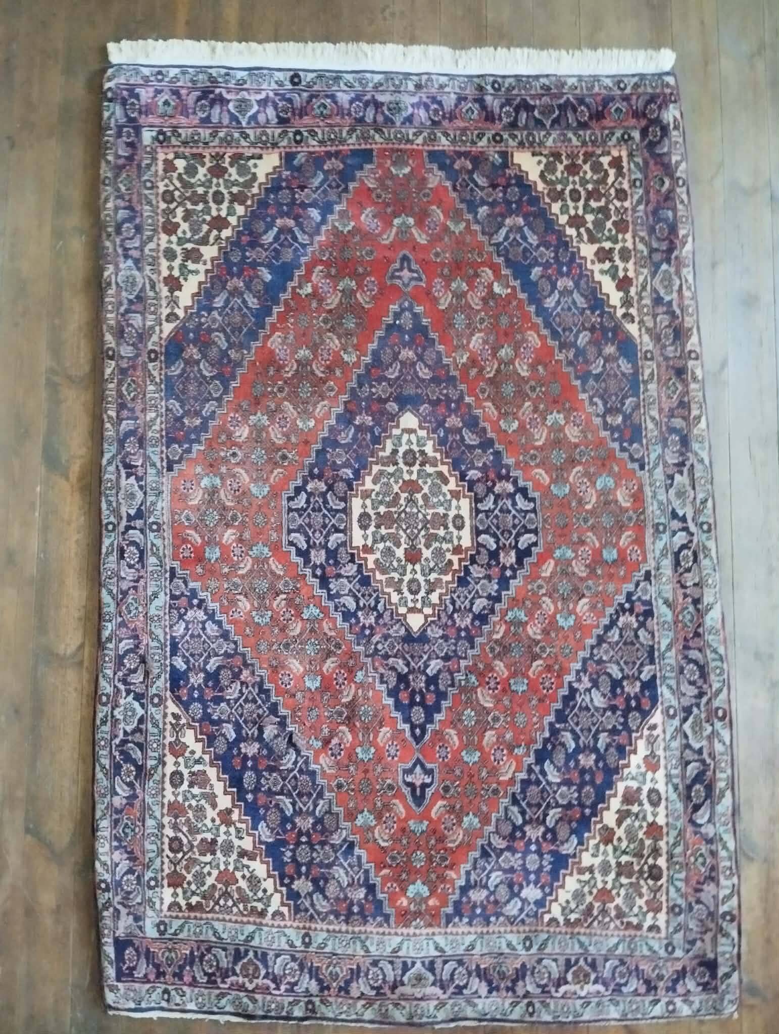 Tapis Persan Bidjar fait main 219x145cm