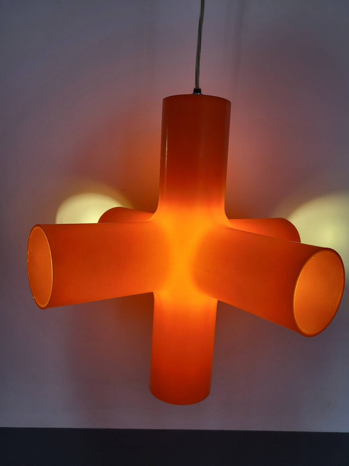 Vintage Crosslight pendant lamp Jan Melis and Ben Oostrum