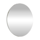 Vintage oval frameless mirror 60x43cm