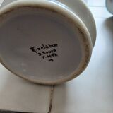 2 vases Delarue motif Rouen
